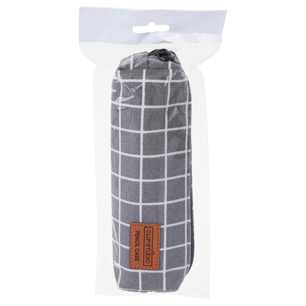 Пенал школьный прямоугольный на молнии 20х4х5 см ClipStudio, 1 отделение, полиэстер, 3 дизайна, арт.№ 238-442