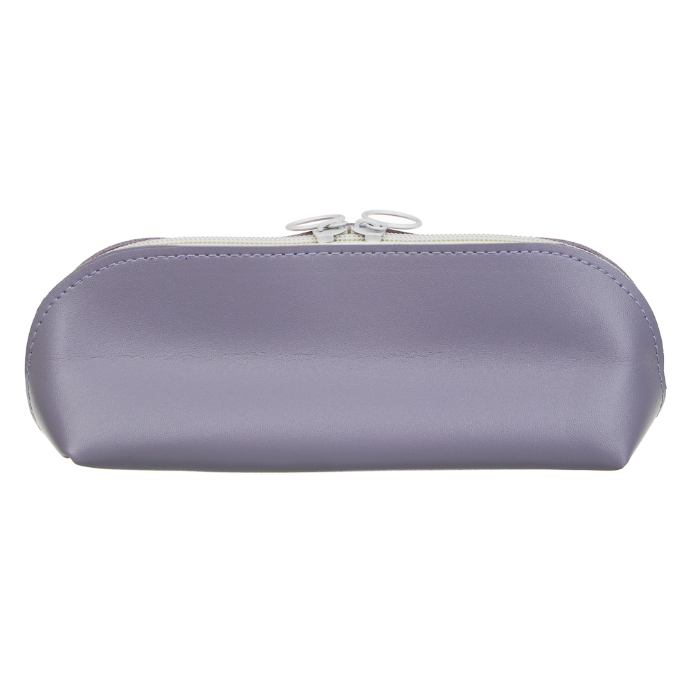 Пенал школьный на молнии, 22,5х8,5х7,5 см, 1 отделение с окном, ПУ, ПВХ, 4 цвета, арт.№ 238-445