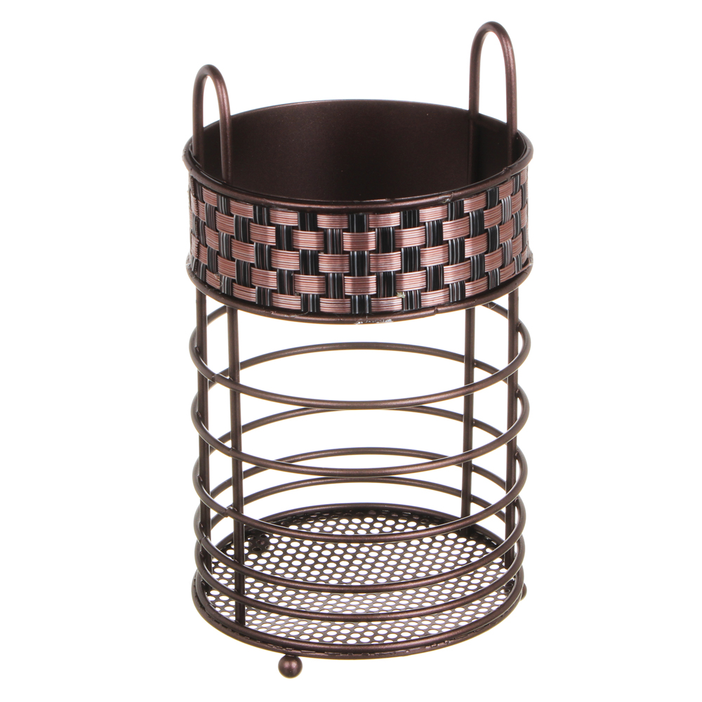 VETTA Подставка для столовых приборов "Плетенка", металл 20x10,5см, арт.№ 485-083