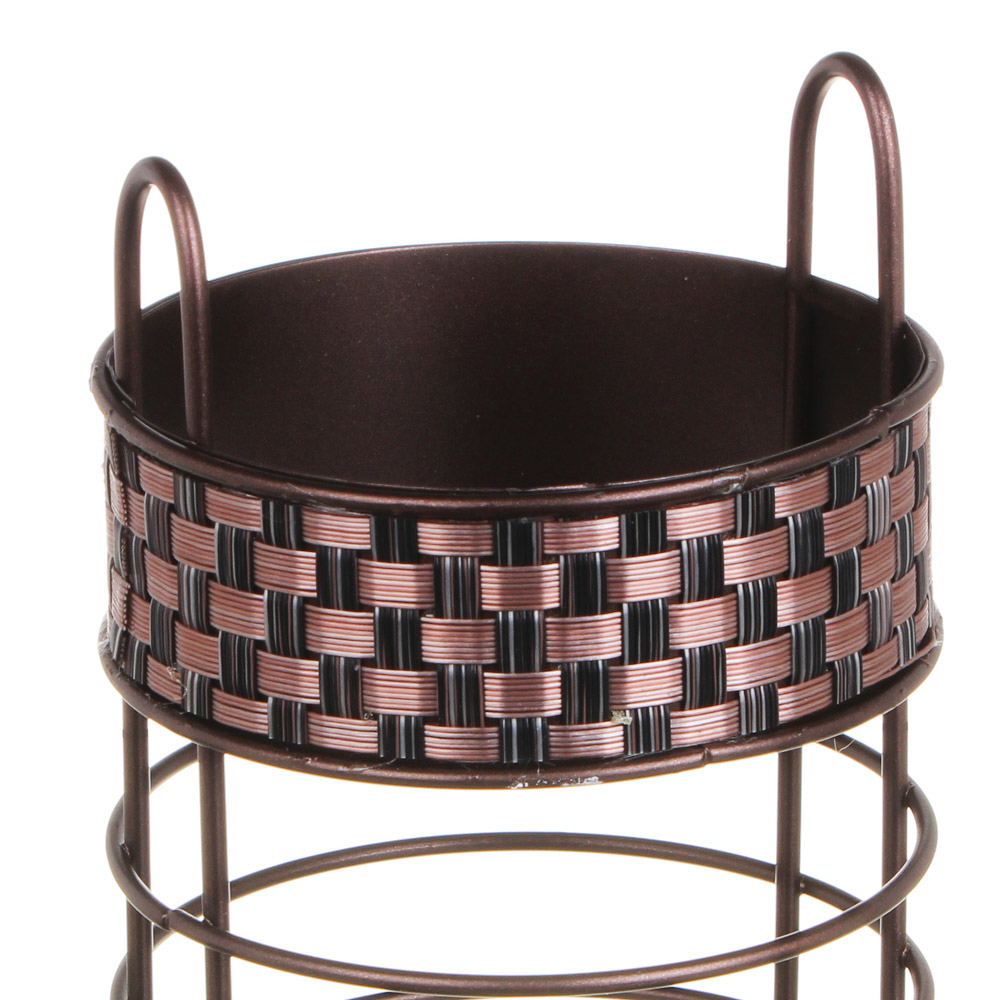 VETTA Подставка для столовых приборов "Плетенка", металл 20x10,5см, арт.№ 485-083