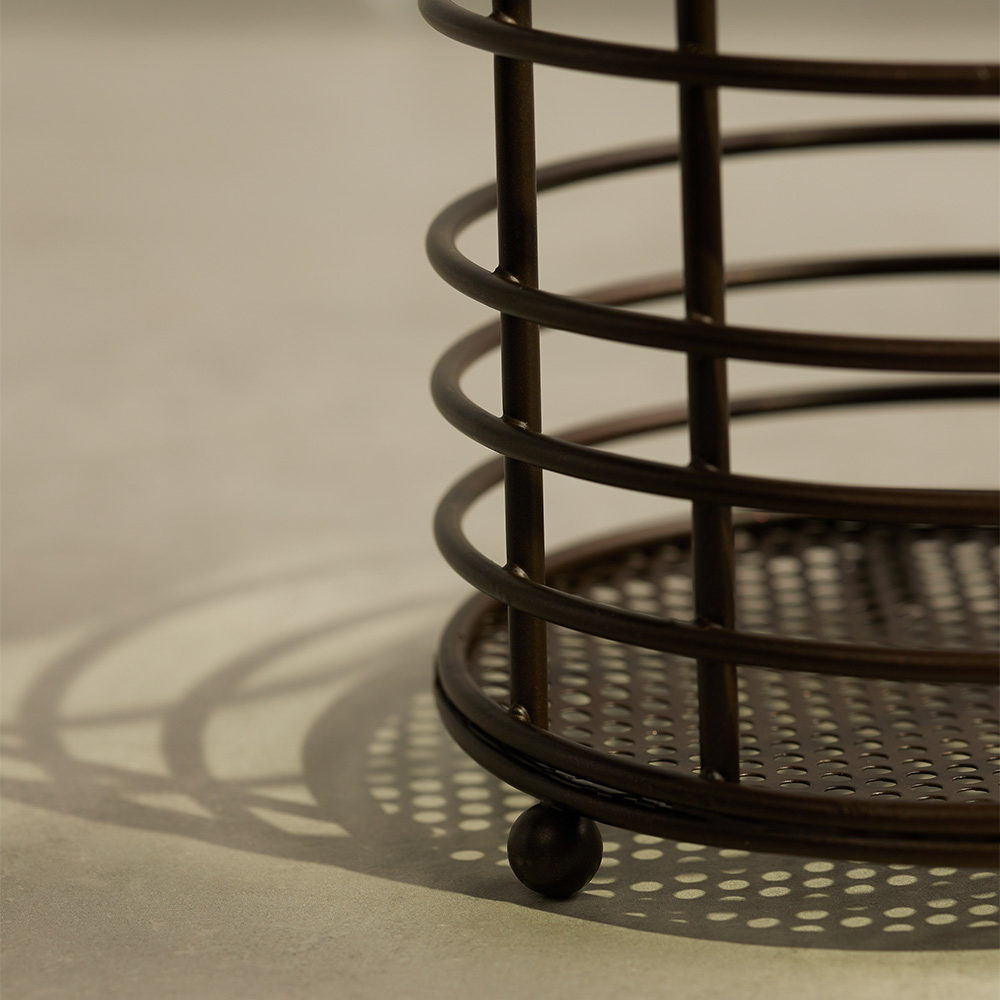 VETTA Подставка для столовых приборов "Плетенка", металл 20x10,5см, арт.№ 485-083