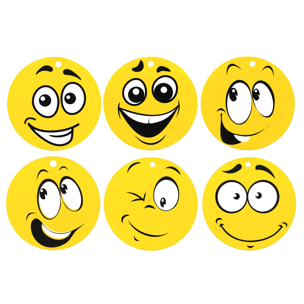 NEW GALAXY Ароматизатор бумажный "Смайл", 5 гр., дисплей 60 штук, цена за 1шт, арт.№ 794-412