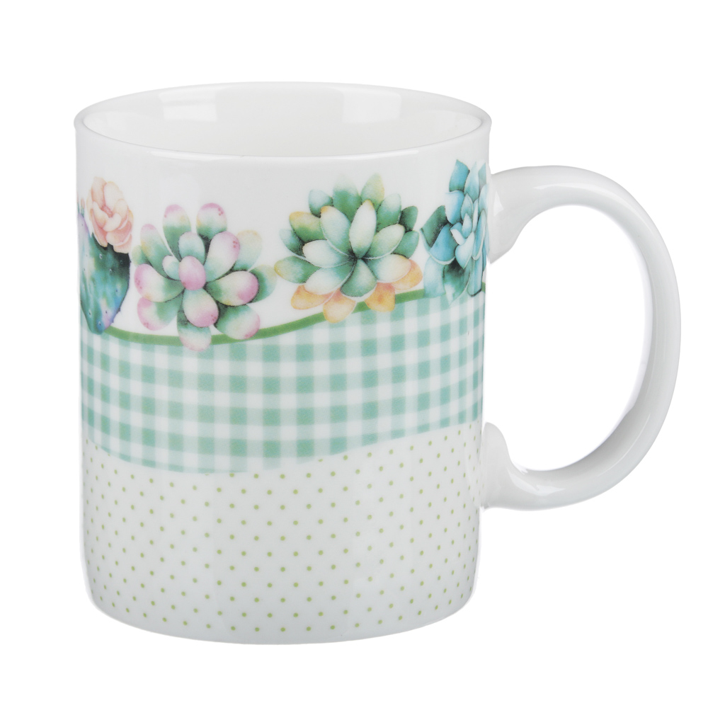 MILLIMI Оригинальная Кружка 320мл, керамика, 4 дизайна, арт.№ 806-003