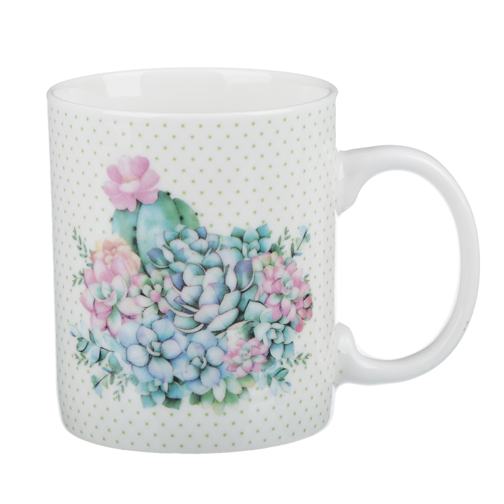 MILLIMI Оригинальная Кружка 320мл, керамика, 4 дизайна, арт.№ 806-003