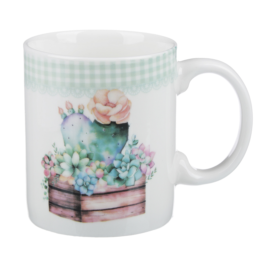 MILLIMI Оригинальная Кружка 320мл, керамика, 4 дизайна, арт.№ 806-003