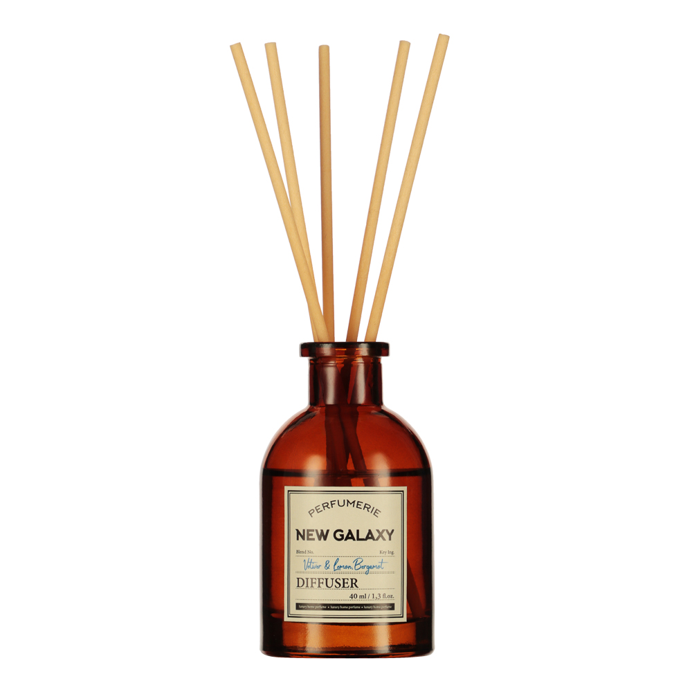 NEW GALAXY Диффузор Perfumerie, Vetiver & Lemon, Bergamot. 40мл, арт.№ 778-196