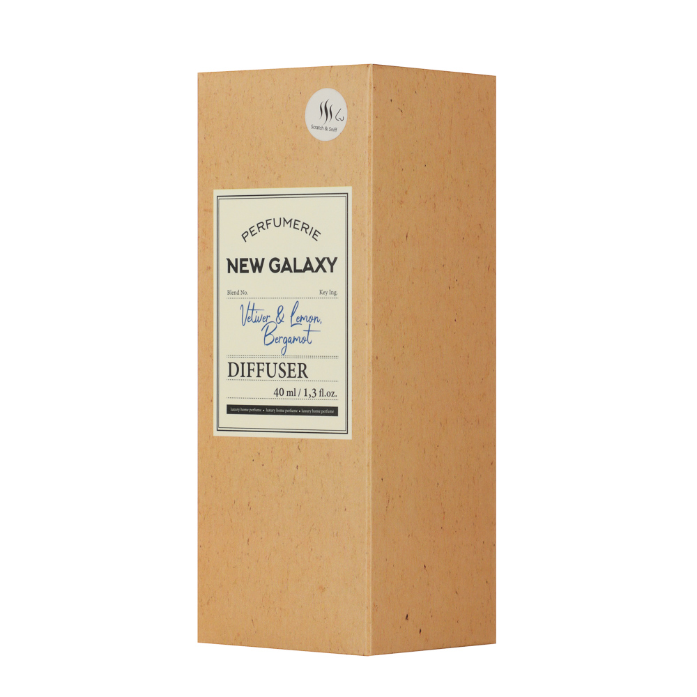 NEW GALAXY Диффузор Perfumerie, Vetiver & Lemon, Bergamot. 40мл, арт.№ 778-196