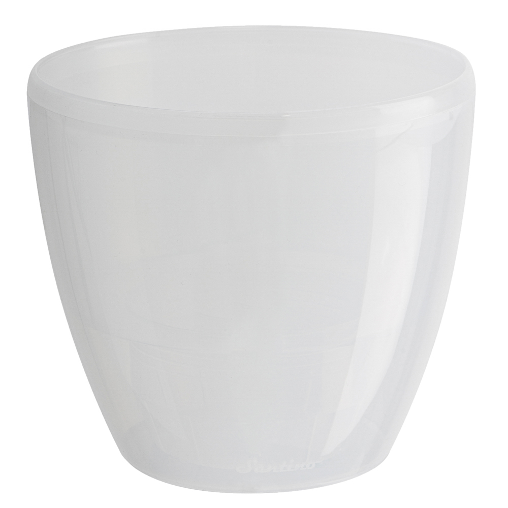 Кашпо ДЕКО ТВИН 1,5л, автополив, цвет шаде, нефрит, прозрачный, пластик, арт.№ 164-263