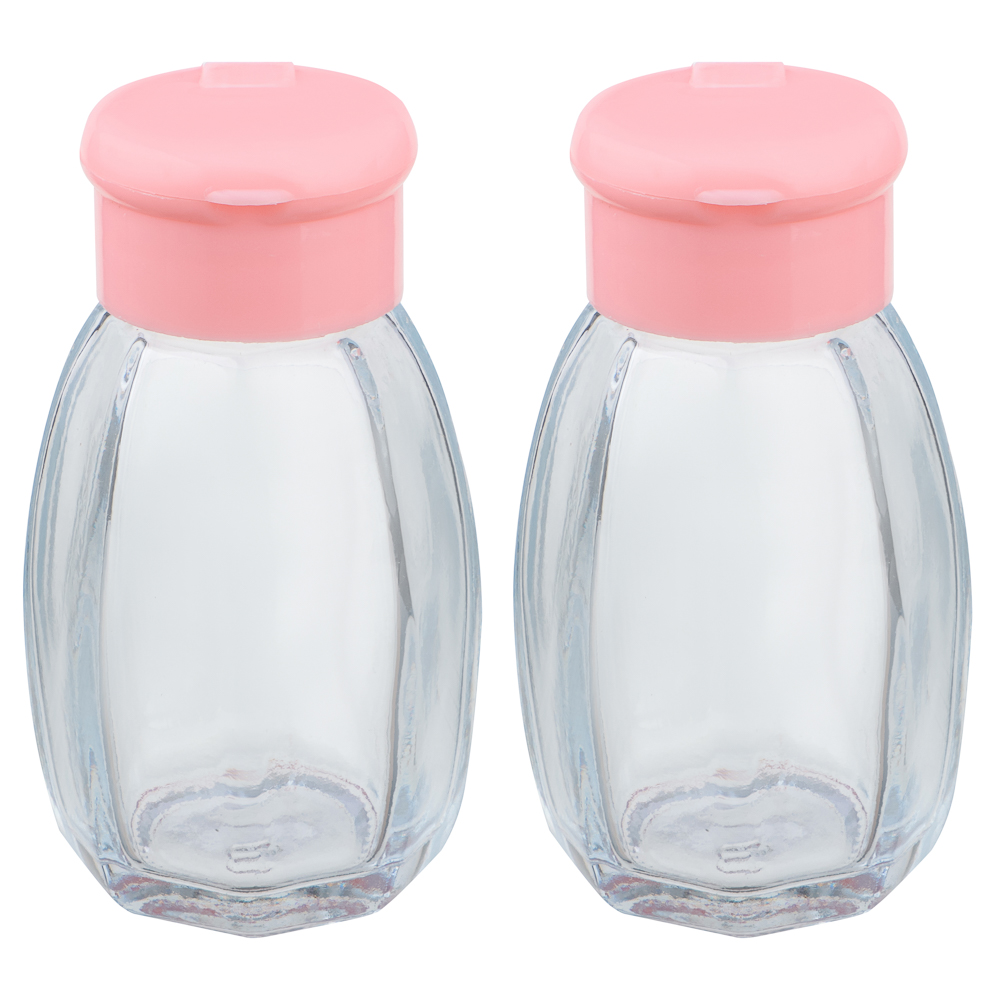 Набор для соли/перца, 3,5х7,5см, стекло, полипропилен, арт.№ 828-161