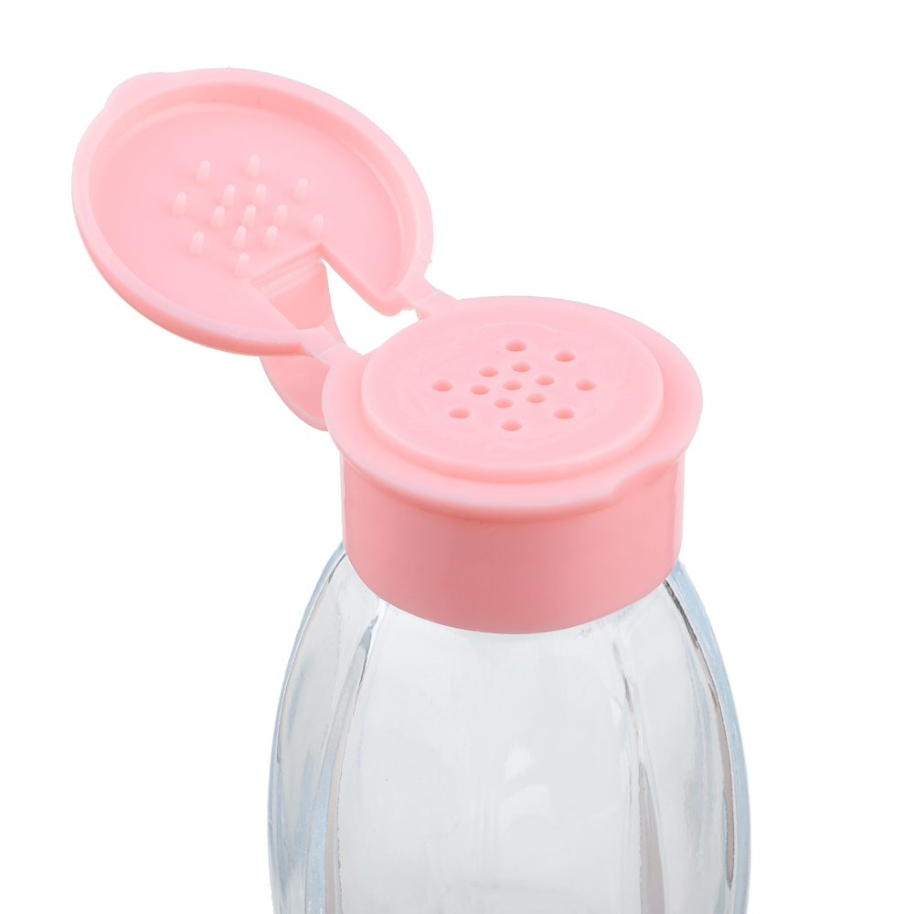 Набор для соли/перца, 3,5х7,5см, стекло, полипропилен, арт.№ 828-161