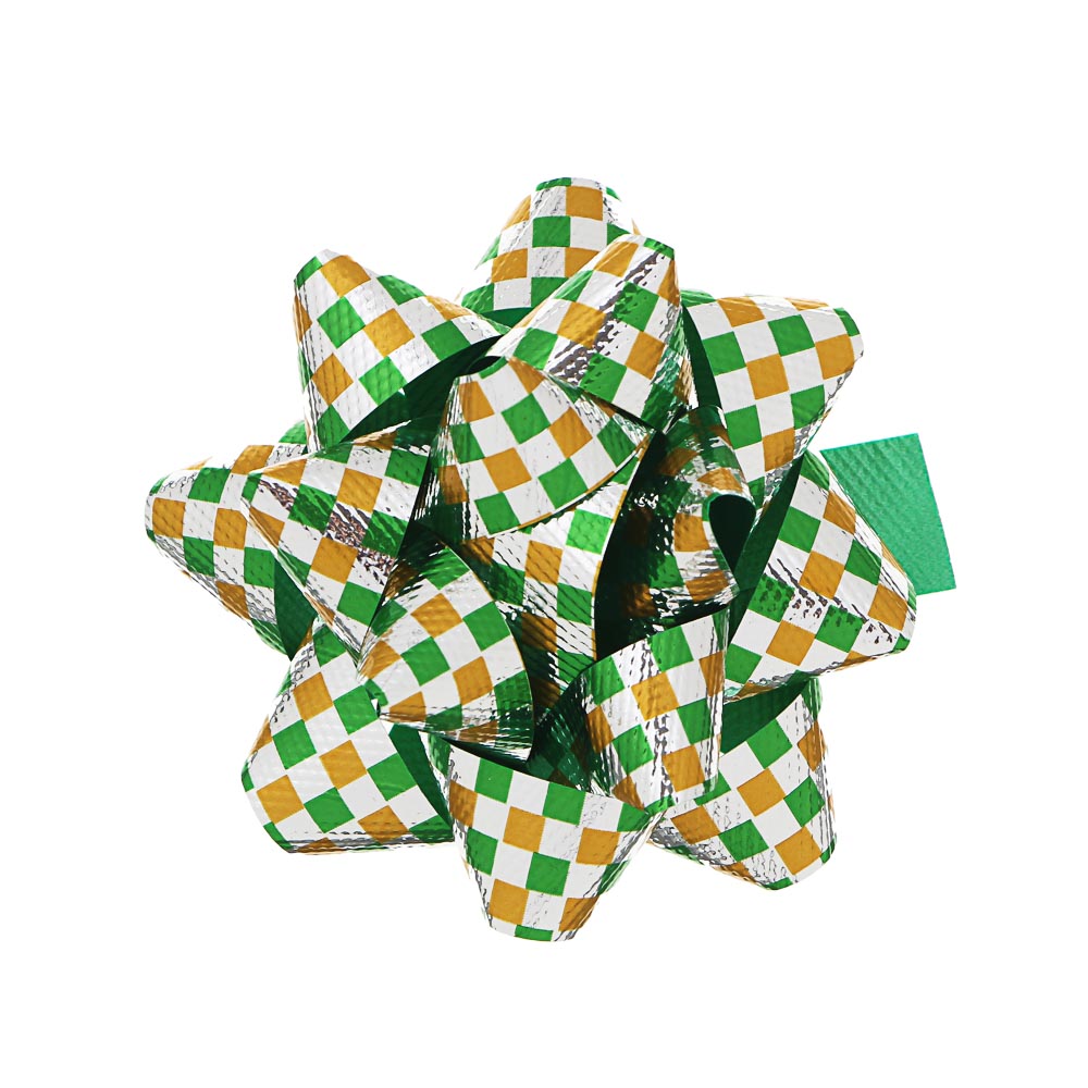 LADECOR Набор подарочных бантов, 6шт, 5,5см, 3 вида, арт.№ 505-092