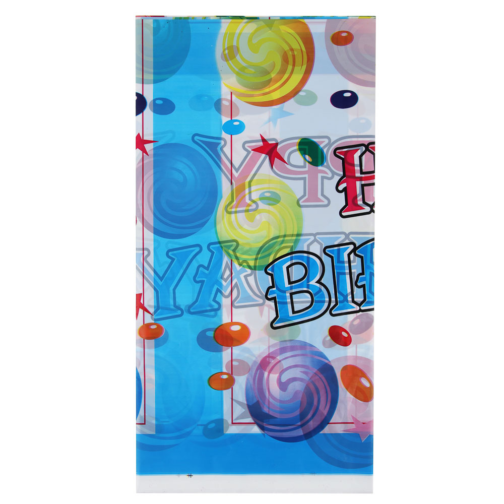 Скатерть тм Fntastic, 108х180см, полиэтилен, 3 дизайна, арт.№ 437-236