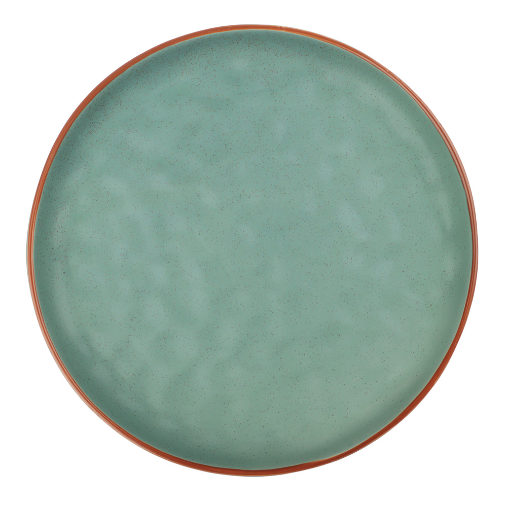 MILLIMI Эвелин Тарелка подстановочная, 26,5х2,5см, керамика, фисташковый, арт.№ 824-041