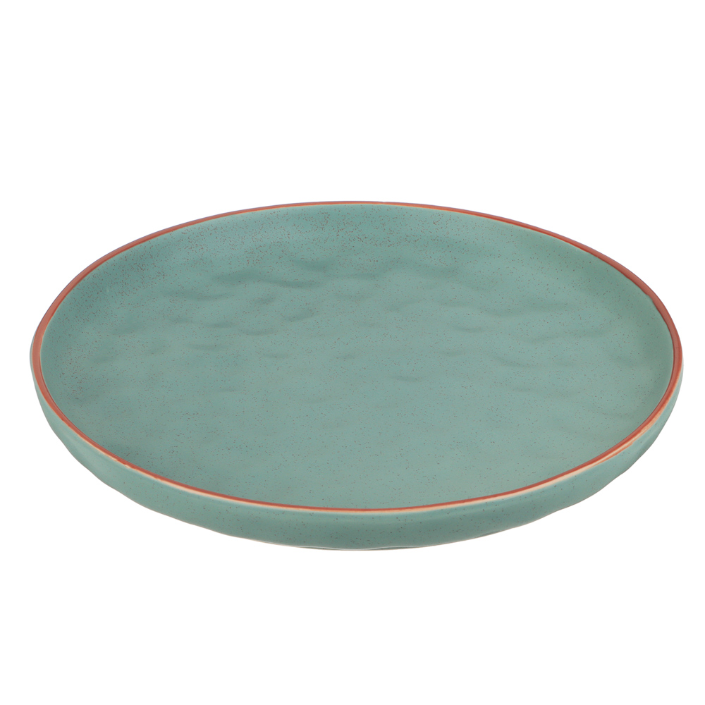 MILLIMI Эвелин Тарелка подстановочная, 26,5х2,5см, керамика, фисташковый, арт.№ 824-041