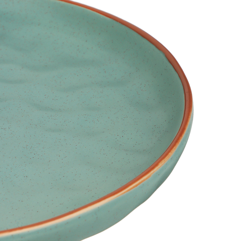 MILLIMI Эвелин Тарелка подстановочная, 26,5х2,5см, керамика, фисташковый, арт.№ 824-041