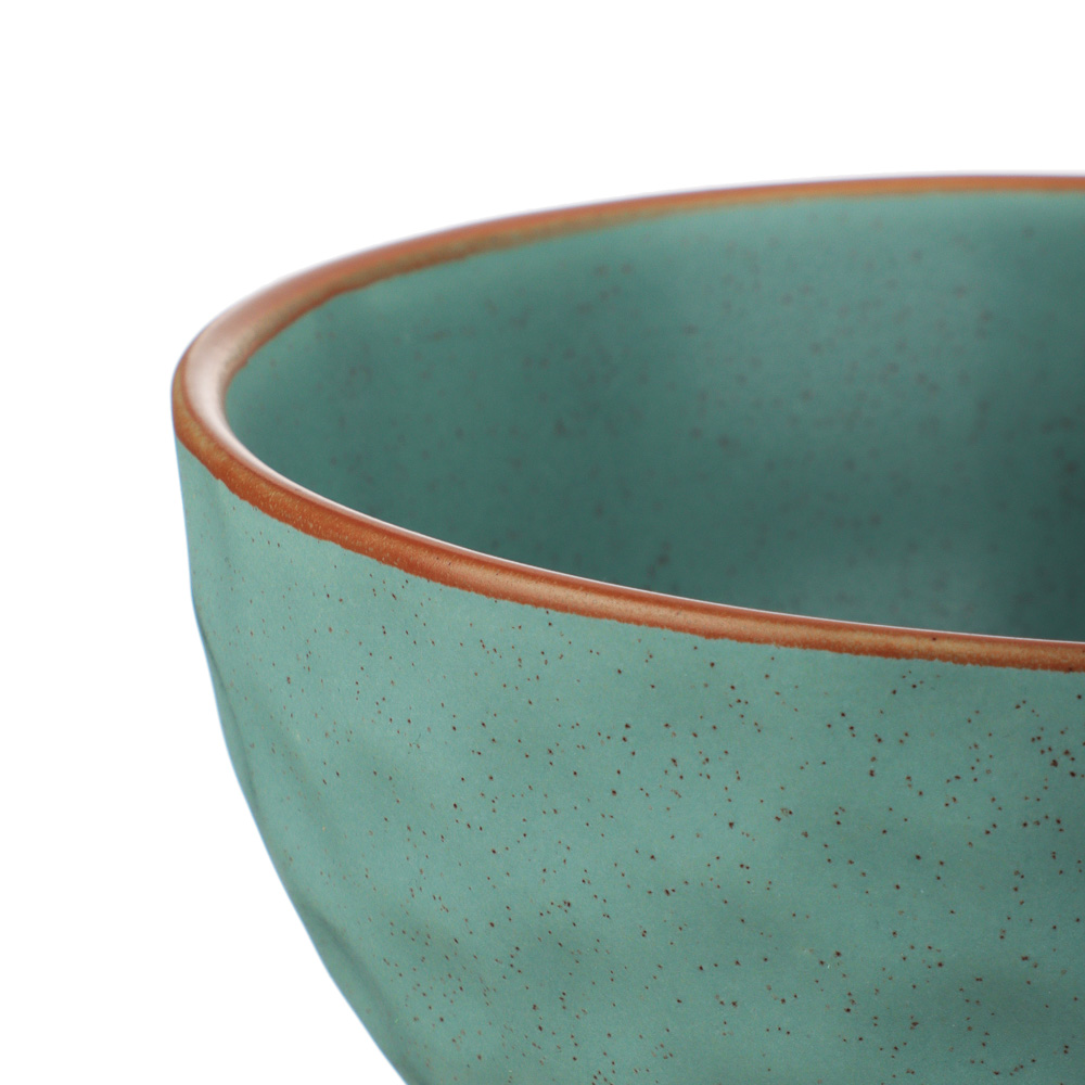 MILLIMI Эвелин Салатник, 650мл, 15х7см, керамика, фисташковый, арт.№ 824-049