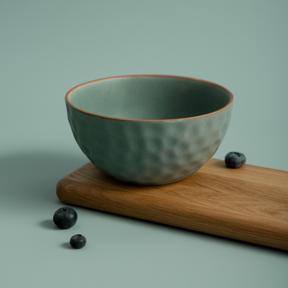 MILLIMI Эвелин Салатник, 650мл, 15х7см, керамика, фисташковый, арт.№ 824-049