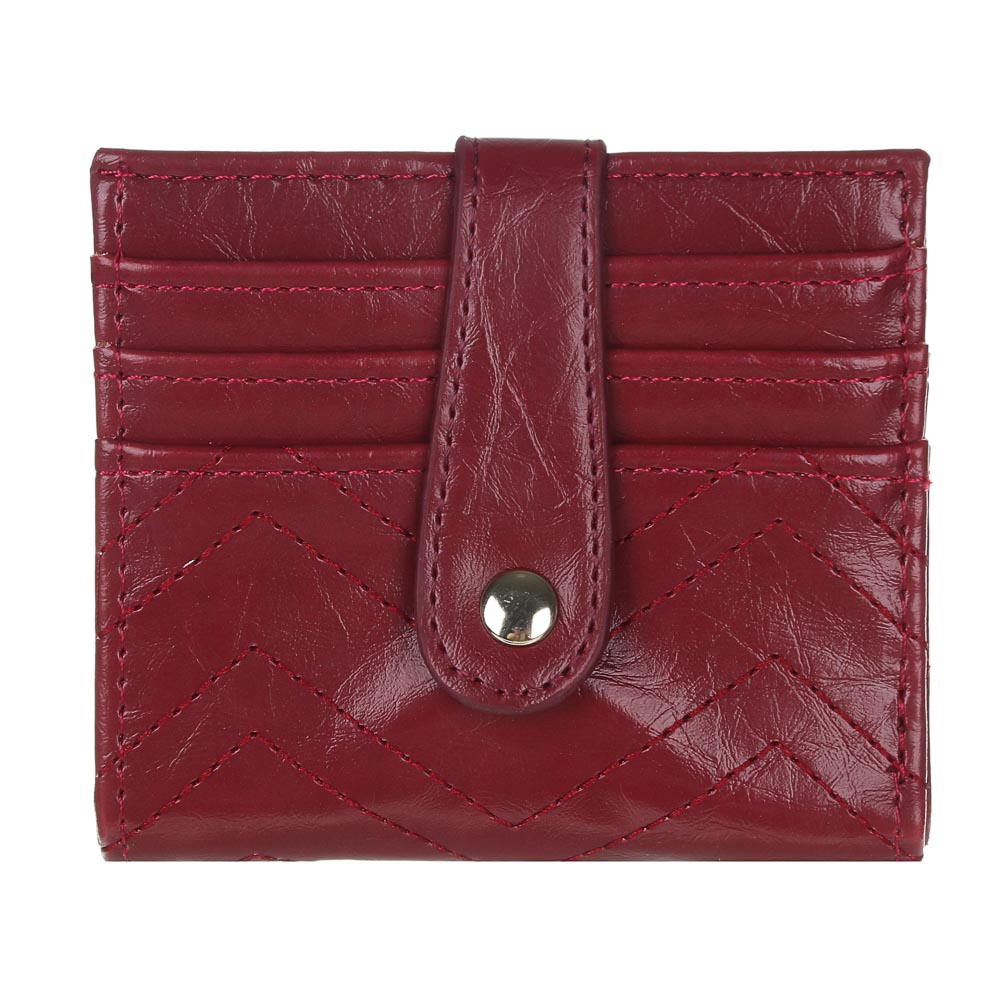 ЮL Кошелек женский с отд. для карт, ПУ, 10,5х9см, 6 цв., КК21-03, арт.№ 303-906