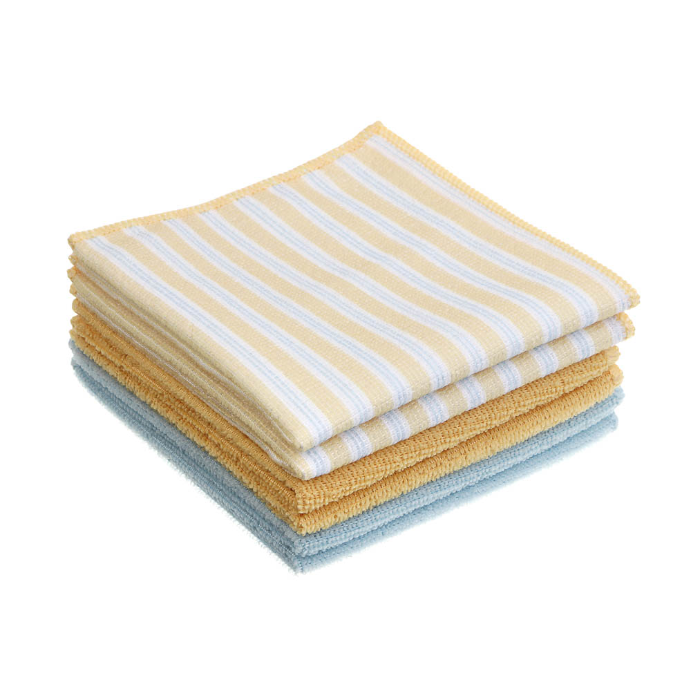 Набор салфеток тм VETTA Орра, 6 шт, 30х30 см, 200г/кв. м., 3 цвета, полиэстер диз1, арт.№ 448-371