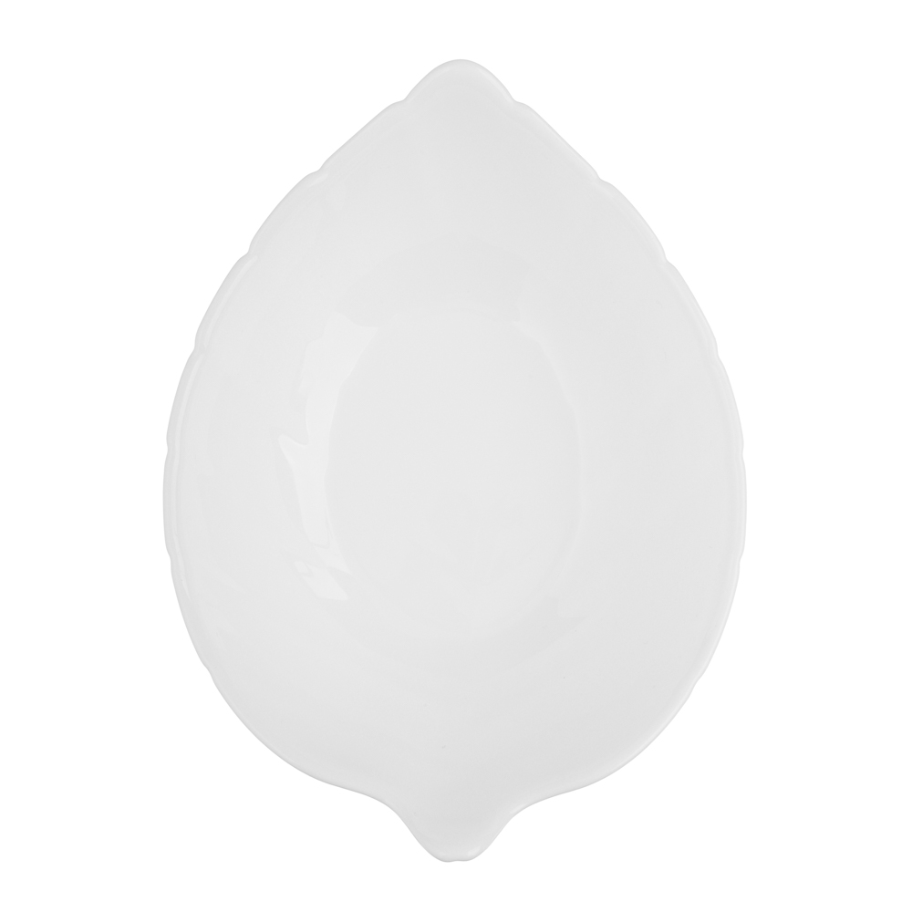 MILLIMI Листья Салатник, опаловое стекло, 18 см, арт.№ 818-074