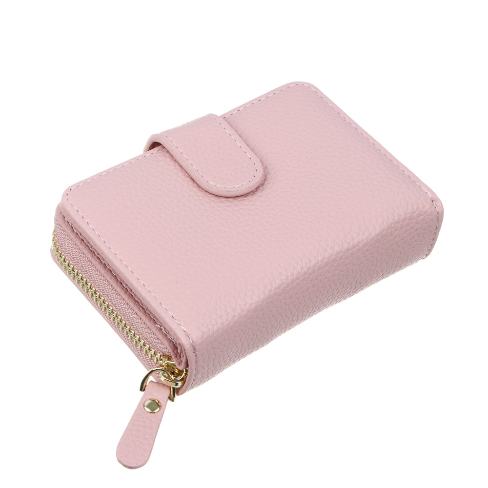 ЮL Норвина Кошелек с отделениями для карт, купюр и пропусков, полиуретан, 11,5x8,5x3,5 см, 2 цвета, КЖ24-15, арт.№ 303-029