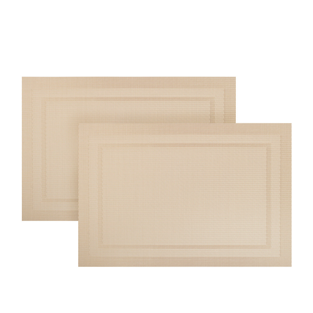 Набор салфеток сервировочных ПВХ, 2шт, 30x45см, "Пескара", 3 цвета, арт.№ 890-385