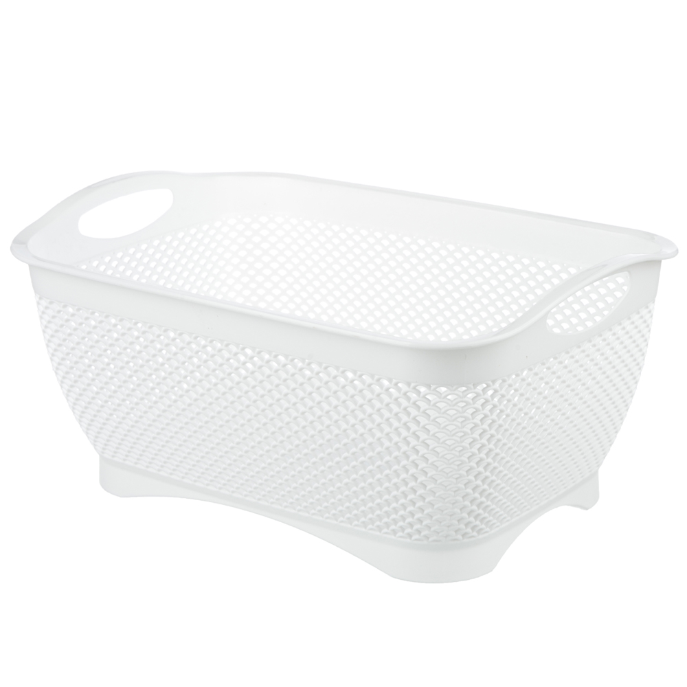 VETTA Корзинка универсальная с ручками "Стиль", 34х24,5х16,5см, пластик, 2 цвета, арт.№ 406-151