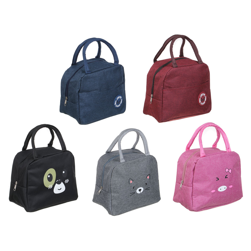 Термосумка тм VETTA, 23x14x20см, оксфорд 300D, ПВХ, 5 дизайнов, арт.№ 467-191