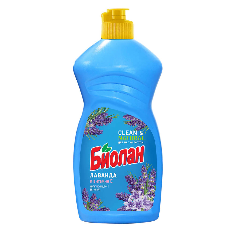 Средство для мытья посуды БИОЛАН, 4 вида, п/б, 450г, арт.№ 992-028