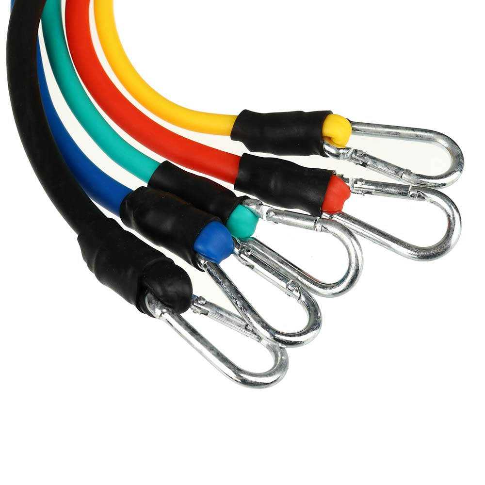 SILAPRO BY Набор эспандеров (5 трубок; 2 ручки; 2 петли; крепление на дверь; чехол) ТРЕ, арт.№ 197-049