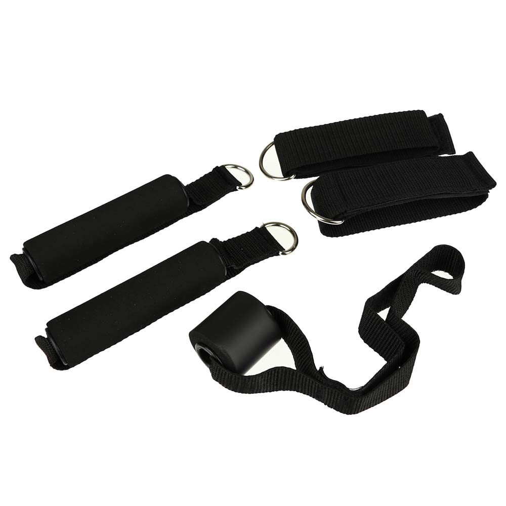 SILAPRO BY Набор эспандеров (5 трубок; 2 ручки; 2 петли; крепление на дверь; чехол) ТРЕ, арт.№ 197-049