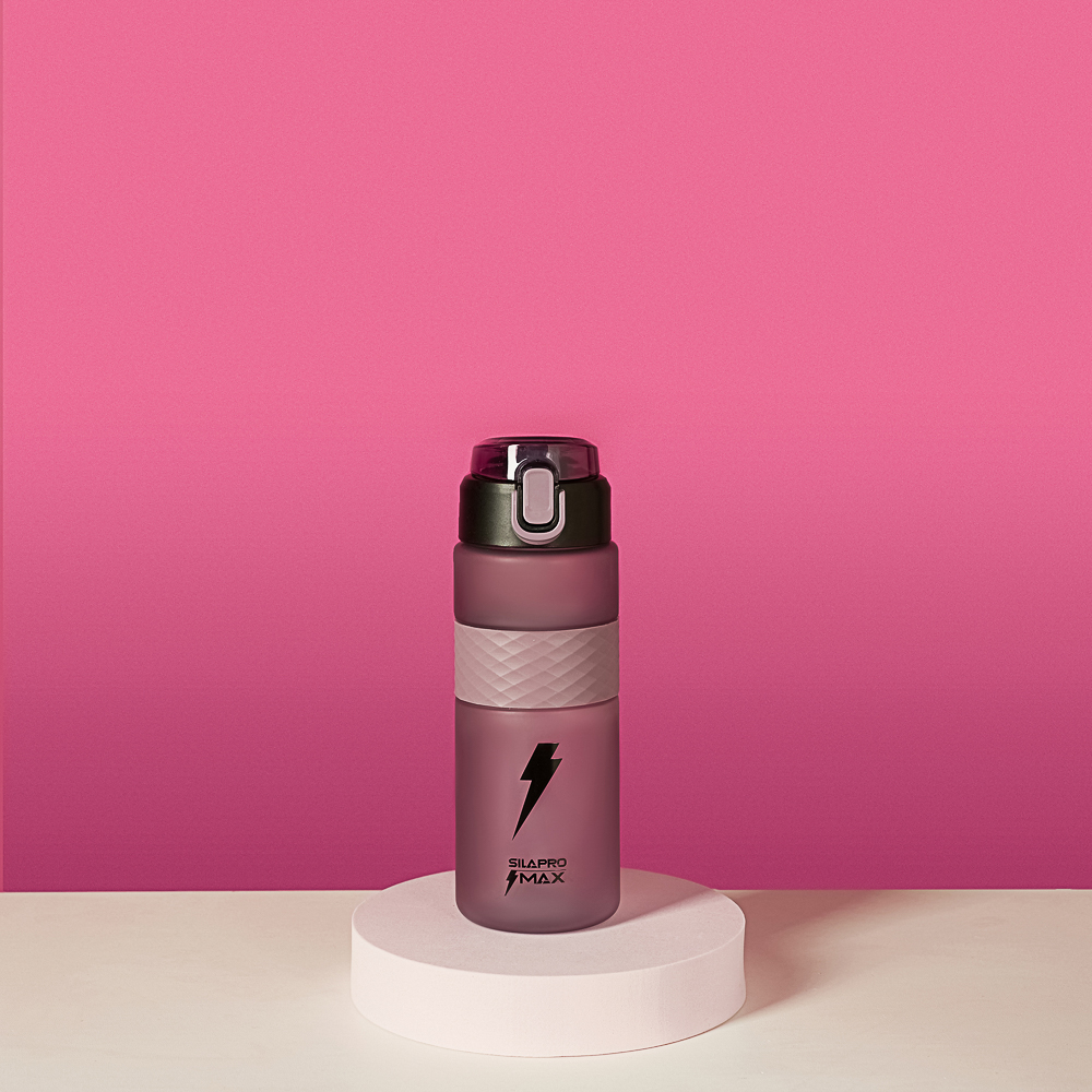 SILAPRO MAX Бутылка спортивная с замком, ELDERBERRY, 700мл, PC, арт.№ 088-032