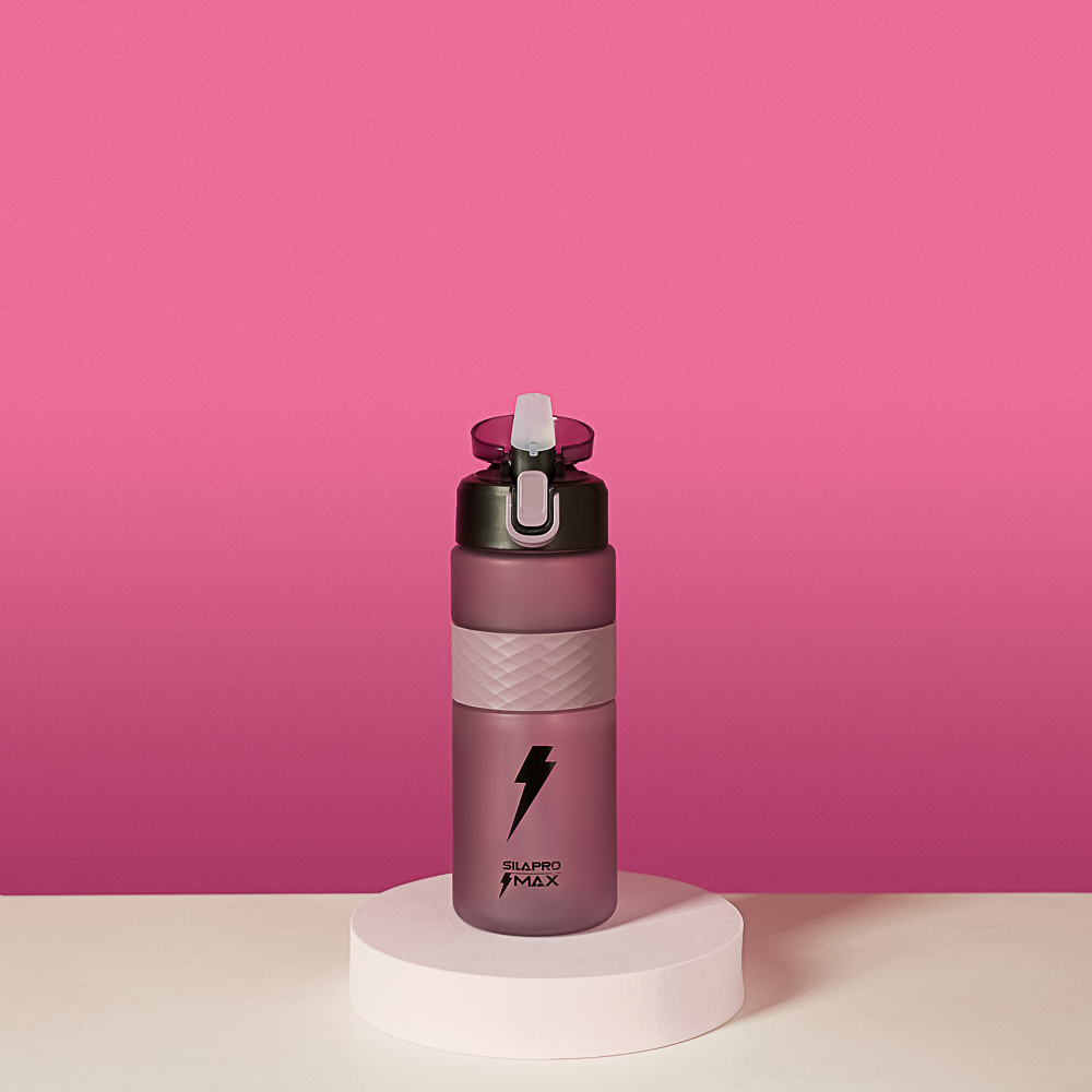 SILAPRO MAX Бутылка спортивная с замком, ELDERBERRY, 700мл, PC, арт.№ 088-032