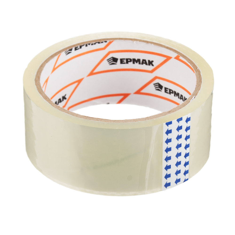 ЕРМАК Клейкая лента прозрачная 38мм x 40м, арт.№ 687-020