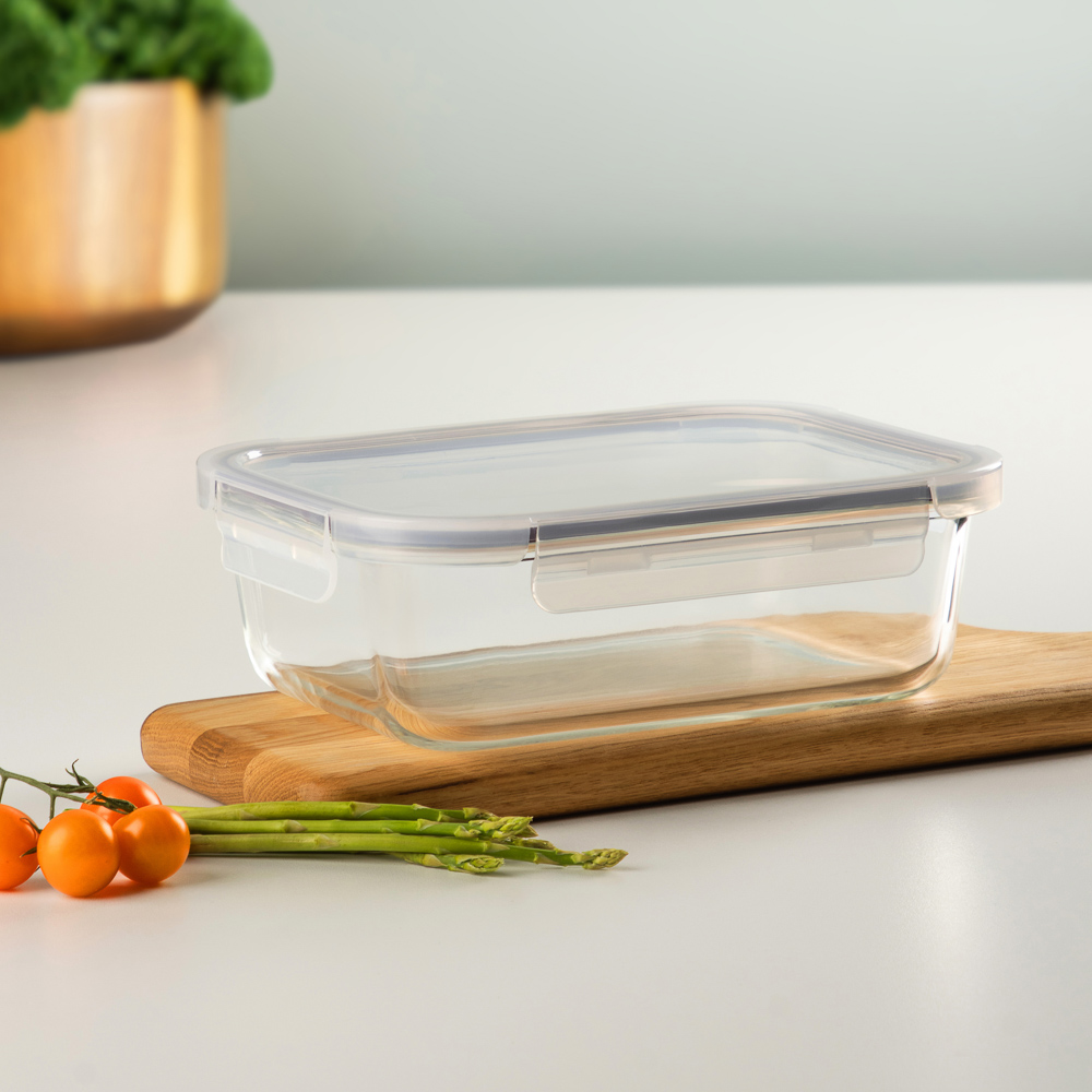 VETTA Контейнер для продуктов на защелках 1500мл, жаропроч.стекло, арт.№ 825-040