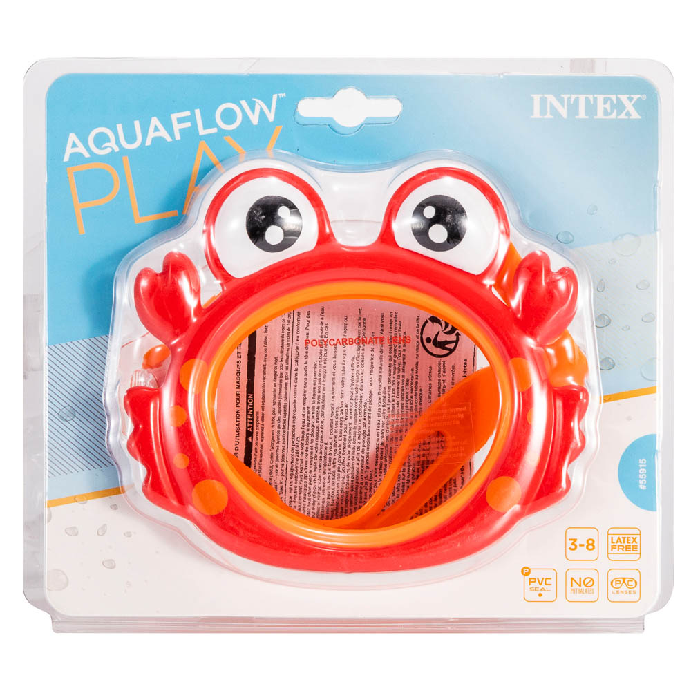 INTEX Маски веселые, Возраст 3-8, 2 дизайна, 55915, арт.№ 058-002