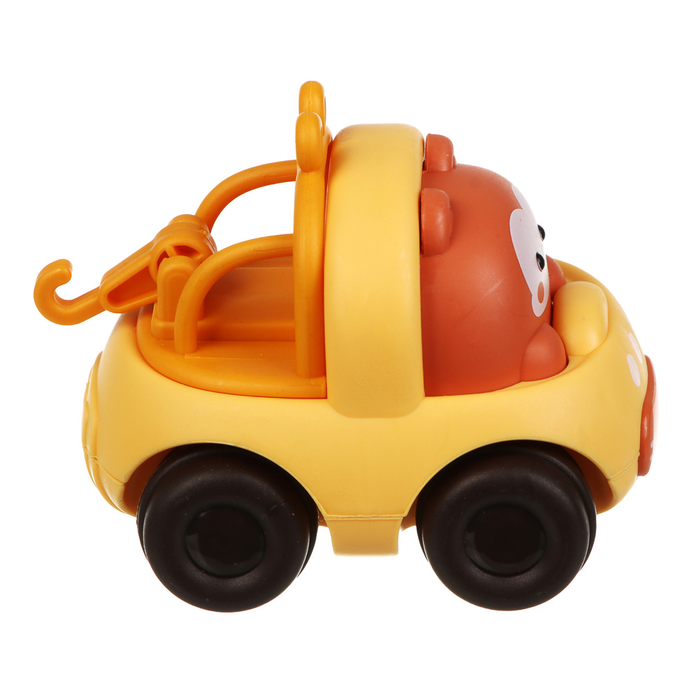 Игрушка для малышей в виде животных, инерция, PP, 6х7х7,9см, 4 дизайна, арт.№ 260-057