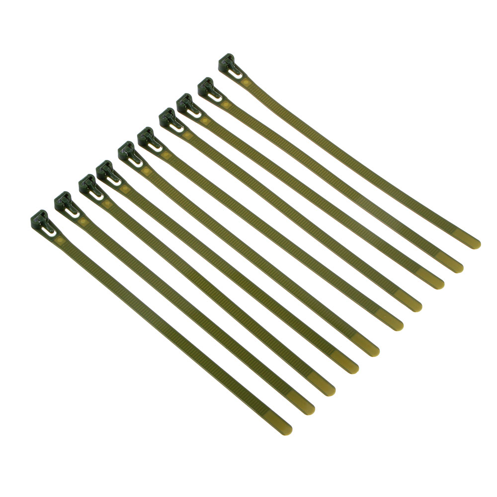 INBLOOM Подвязка для растений,0.7x20см, 10шт, нейлон, арт.№ 154-059