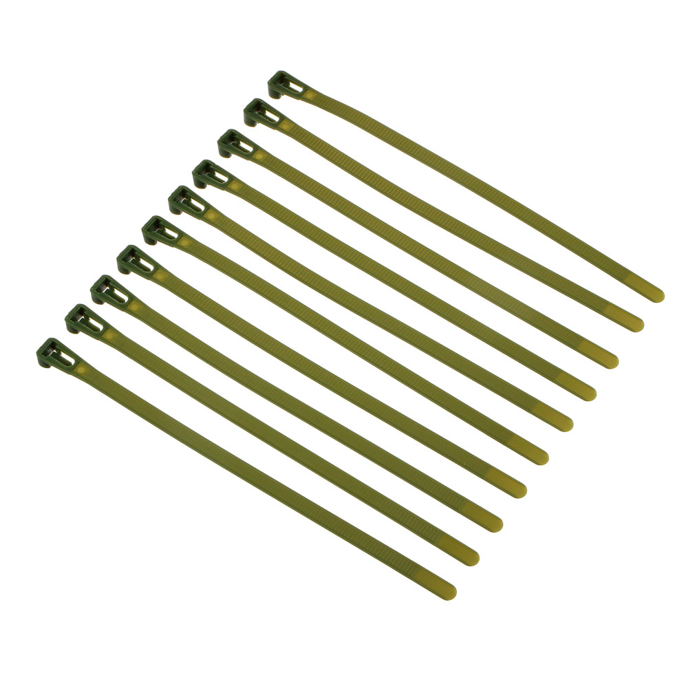 INBLOOM Подвязка для растений,0.7x20см, 10шт, нейлон, арт.№ 154-059