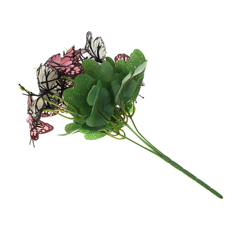 Букет искусственный тм LADECOR бабочки, 28 см, арт.№ 426-020