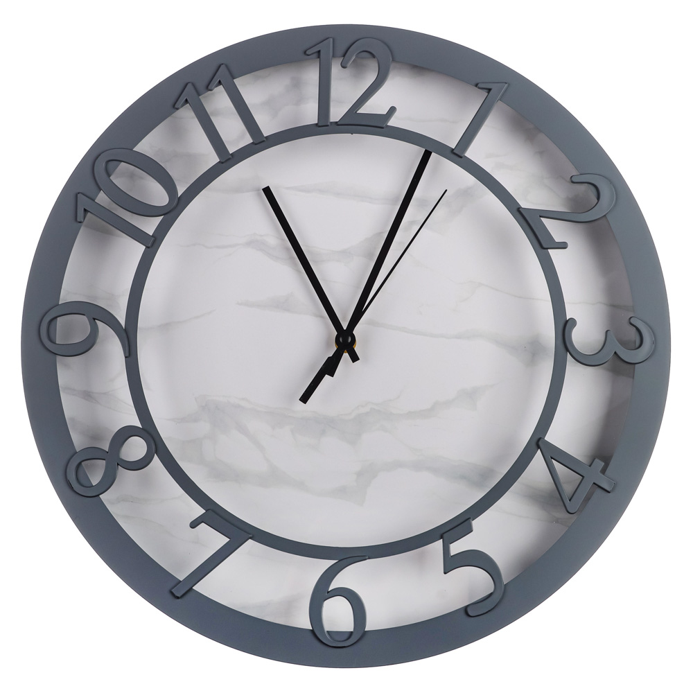 LADECOR CHRONO Часы настенные с картой, пластик, стекло, 40см, ЧН-35, арт.№ 581-144