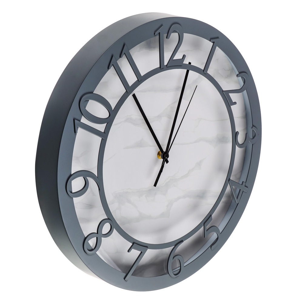 LADECOR CHRONO Часы настенные с картой, пластик, стекло, 40см, ЧН-35, арт.№ 581-144
