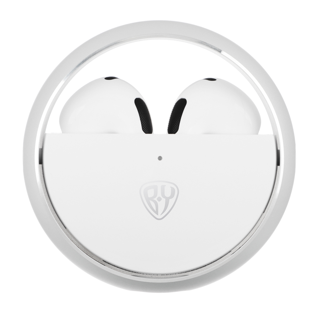 Наушники беспроводные TWS BY Sphere, 25/300мАч, Bluetooth 5.3, белый, арт.№ 410-253