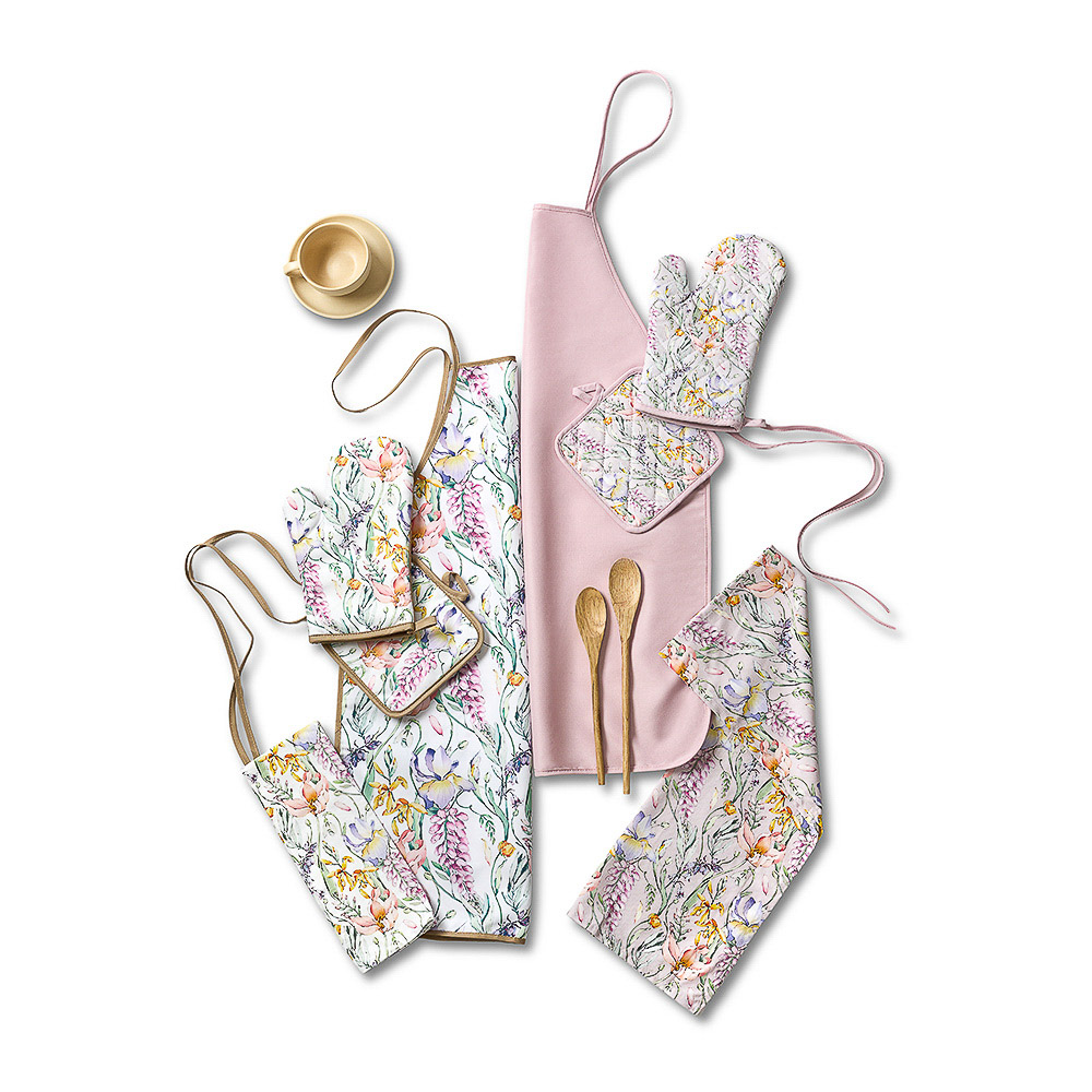 PROVANCE Ботаника Прихватка-варежка 18х28см, 100% хлопок, 2 дизайна, арт.№ 488-189