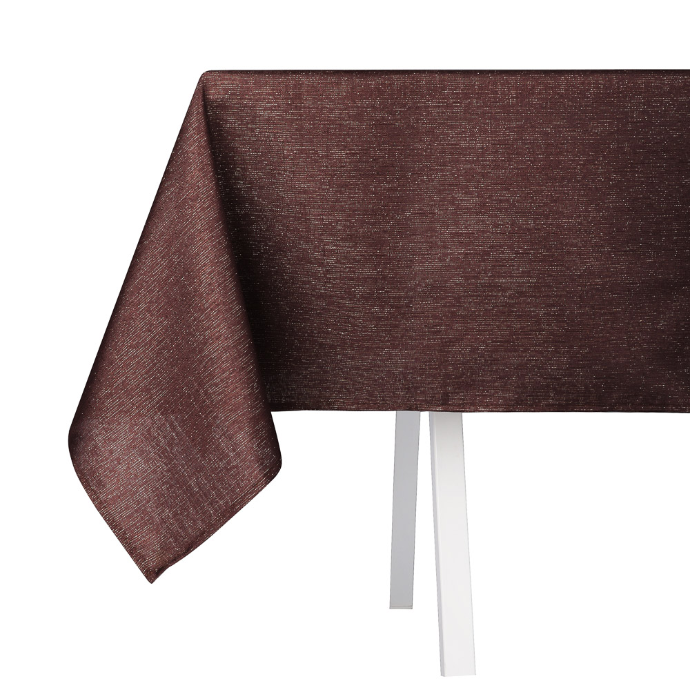 PROVANCE Фелиз Скатерть текстильная с водоотталк.пропиткой, 140x180см, 85% пэ 15% люрекс, арт.№ 492-193