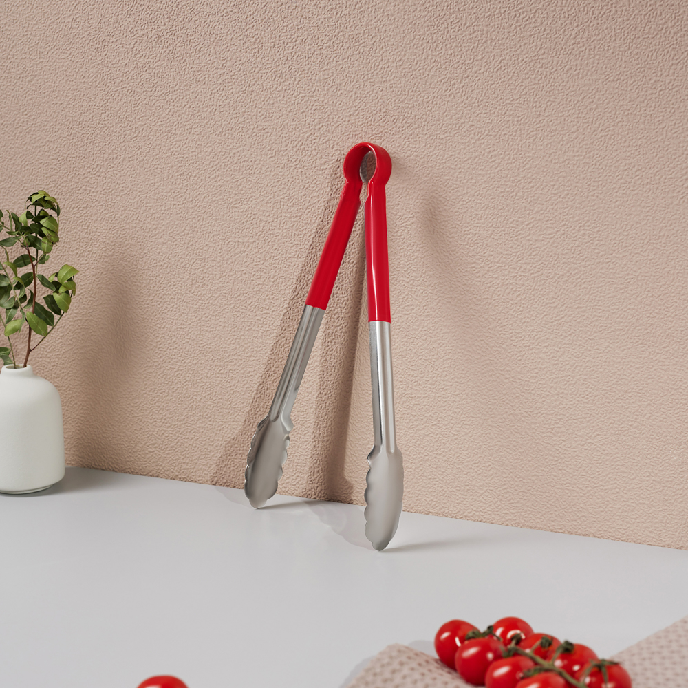 VETTA Щипцы кухонные с силиконовой ручкой, 30см, нерж.сталь, арт.№ 882-397