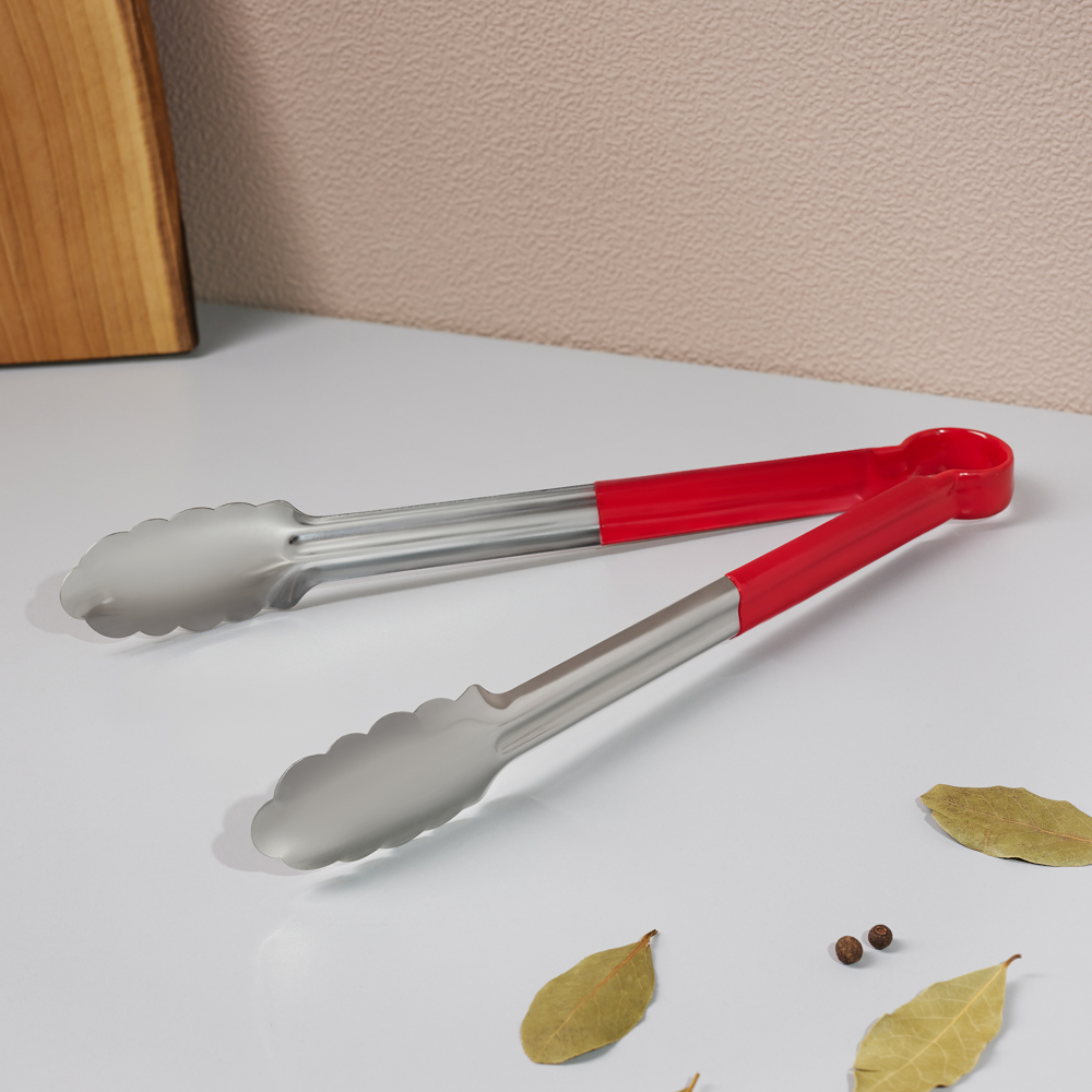 VETTA Щипцы кухонные с силиконовой ручкой, 30см, нерж.сталь, арт.№ 882-397