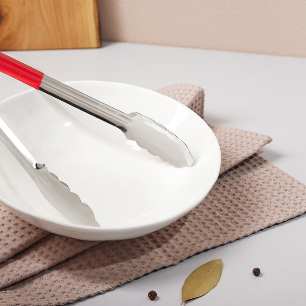 VETTA Щипцы кухонные с силиконовой ручкой, 30см, нерж.сталь, арт.№ 882-397