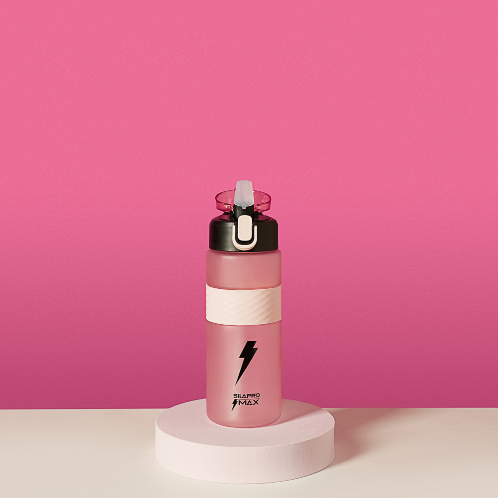 SILAPRO MAX Бутылка спортивная с замком, LOTUS, 700мл, PC, арт.№ 088-033