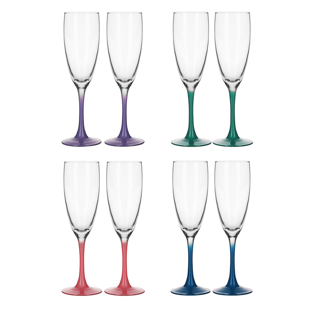 ОСЗ Набор бокалов для шампанского 2шт 170мл Эдем Лак микс, арт.№ 878-535